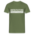 Anstaltsleitung Abteilung für Schwergestörte Lustiges Arbeits T-Shirt - Militärgrün