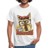 Hunde Shirt Wuff Wuff Madafakas Lustiges Hunde T-Shirt - weiß