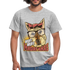 Hunde Shirt Wuff Wuff Madafakas Lustiges Hunde T-Shirt - Grau meliert