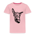 Lustiger Esel Kinder Premium T-Shirt - Hellrosa