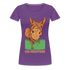 Lustiger Esel - Ich verstehe Lustiges Frauen Premium T-Shirt - Lila