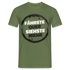 Fährste quer siehste mehr Lustiges T-Shirt - Militärgrün