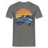 Offroad Shirt Gelände Berge Geländewagen Reto Vintage Style T-Shirt - Graphit