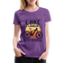 E-Bike Shirt - Lächeln statt hecheln - Lustiges Frauen Premium T-Shirt - Lila