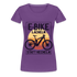 E-Bike Shirt - Lächeln statt hecheln - Lustiges Frauen Premium T-Shirt - Lila