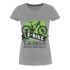 E-Bike Shirt - Lächeln statt hecheln - Lustiges Frauen Premium T-Shirt - Grau meliert