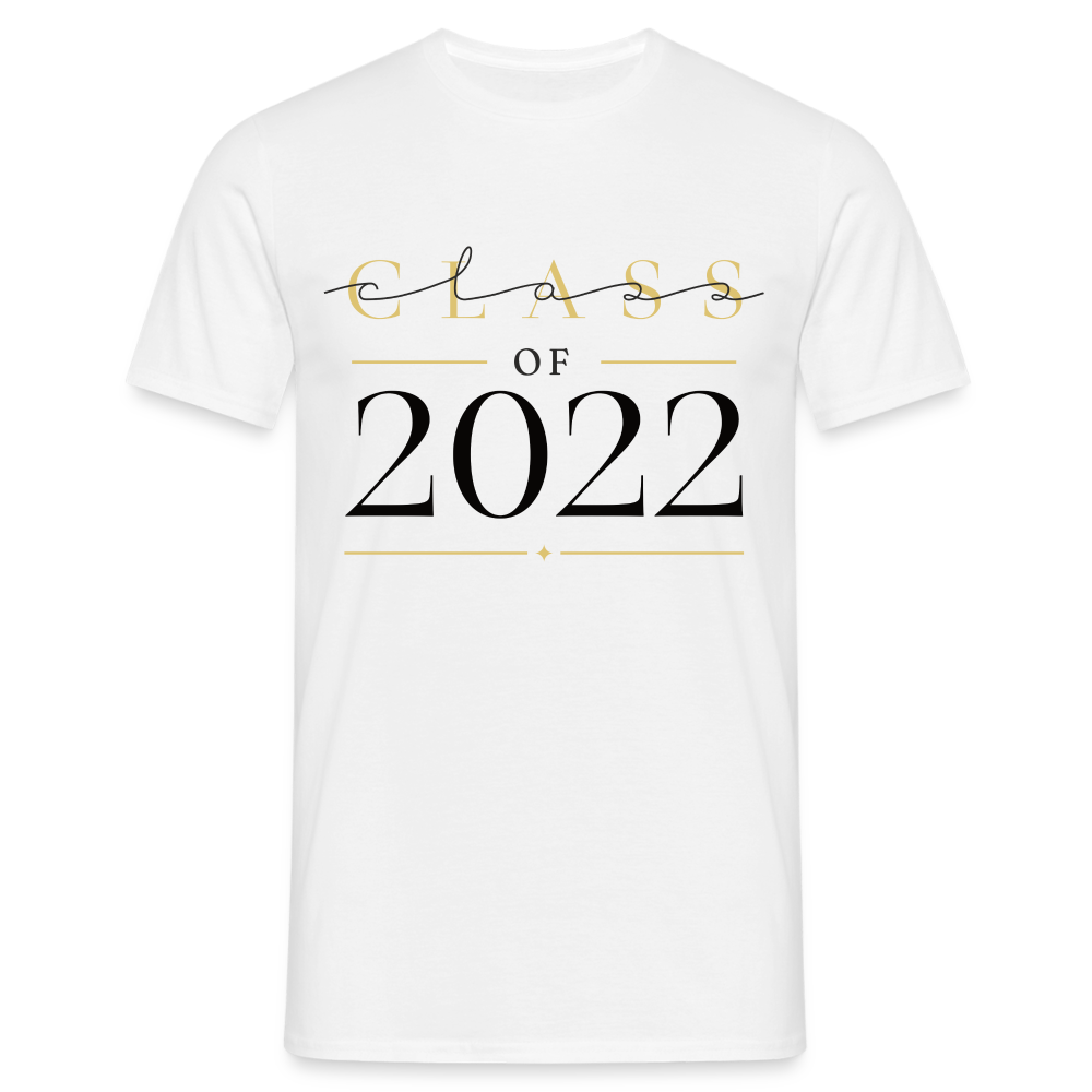 Abschluss Klasse 2022 Geschenk T-Shirt - weiß