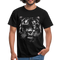 Stolzer Tiger mit Augenklappe T-Shirt - Schwarz