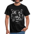 Stolzer Tiger mit Augenklappe T-Shirt - Schwarz