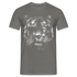 Stolzer Tiger mit Augenklappe T-Shirt - Graphit