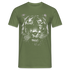 Stolzer Tiger mit Augenklappe T-Shirt - Militärgrün