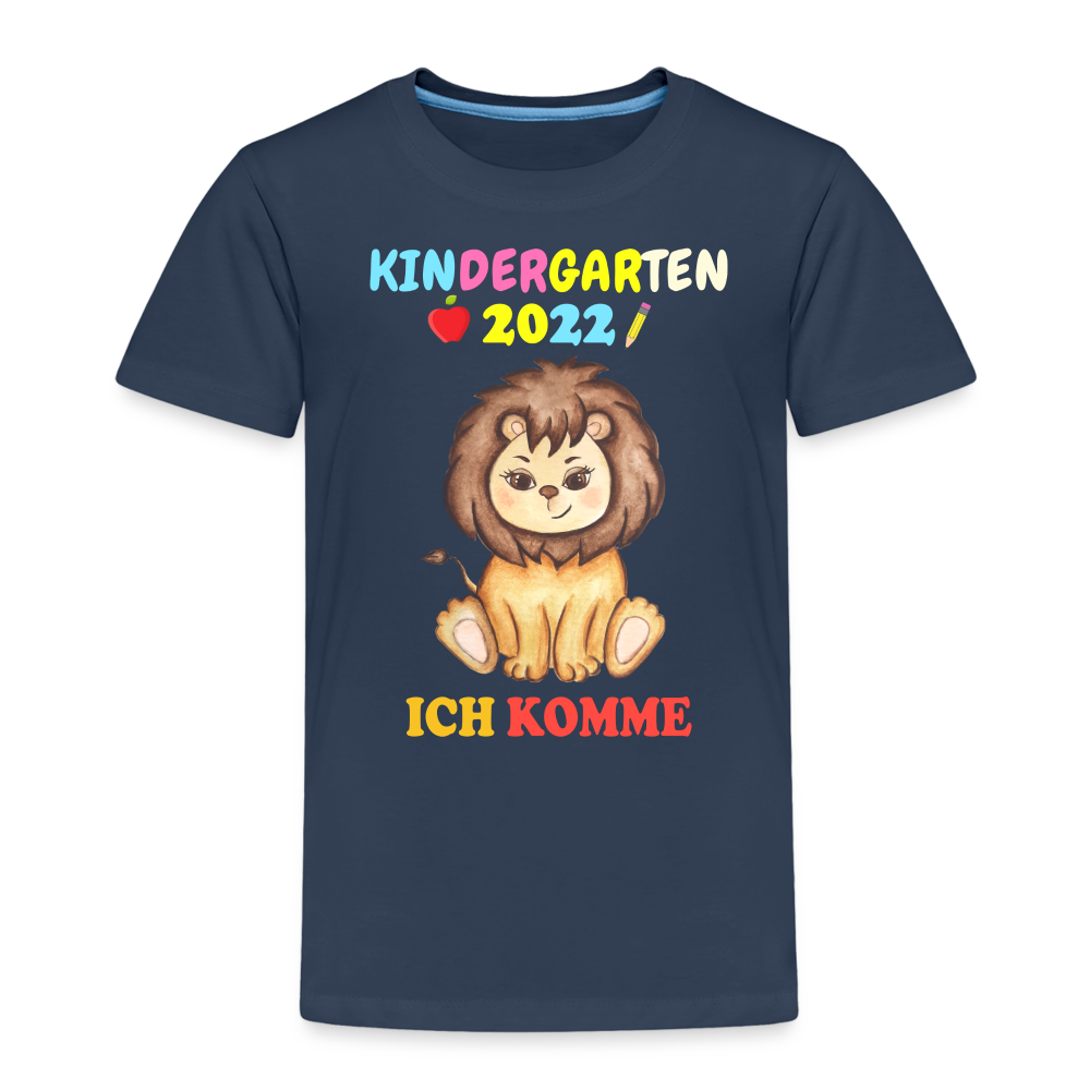 Kindergarten 2022 Shirt Ich komme in den Kindergarten Premium T-Shirt - Navy