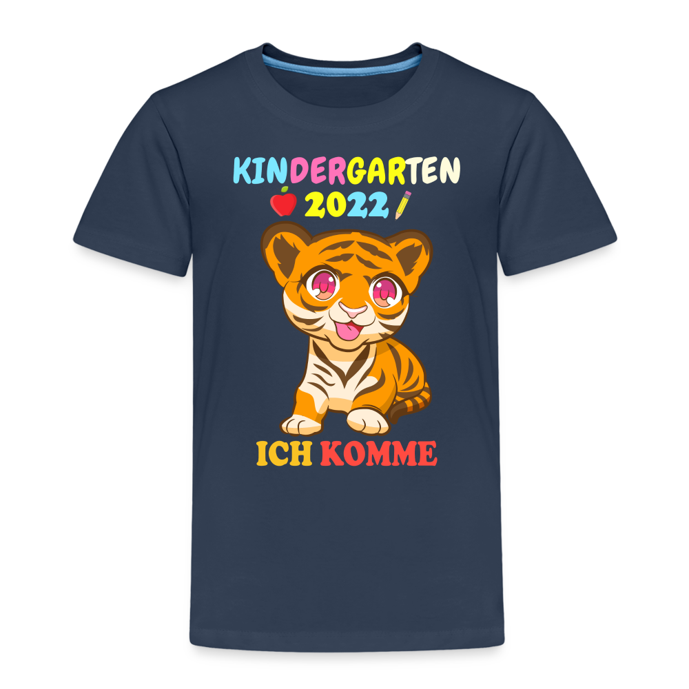 Kindergarten 2022 Shirt Ich komme in den Kindergarten Premium T-Shirt - Navy