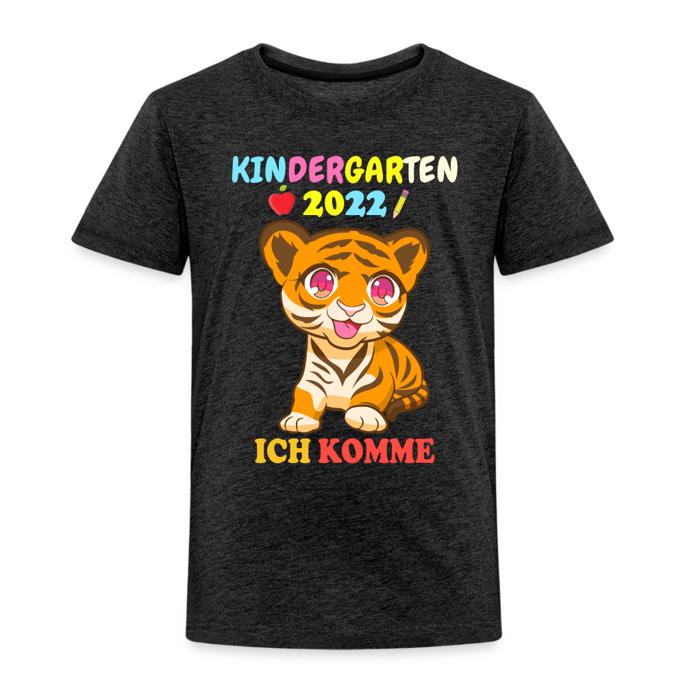 Kindergarten 2022 Shirt Ich komme in den Kindergarten Premium T-Shirt - Anthrazit