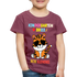 Kindergarten 2022 Shirt Ich komme in den Kindergarten Premium T-Shirt - Bordeauxrot meliert