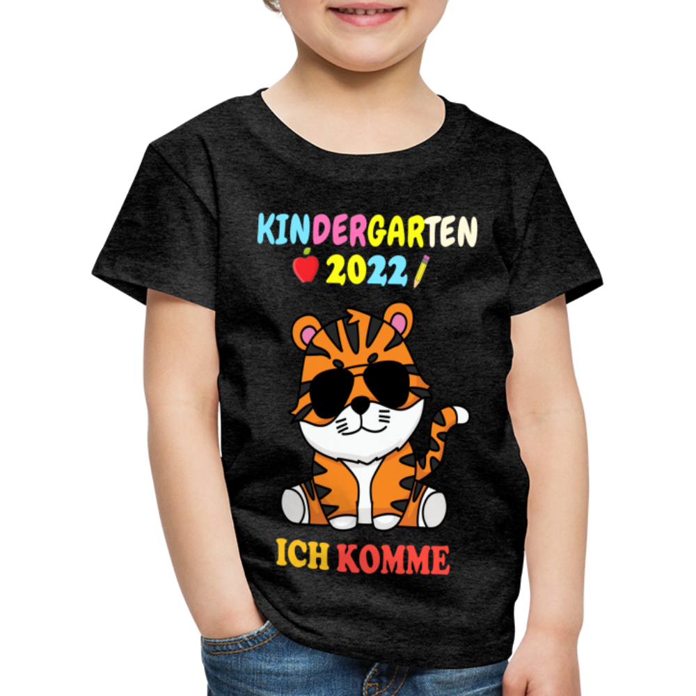 Kindergarten 2022 Shirt Ich komme in den Kindergarten Premium T-Shirt - Anthrazit