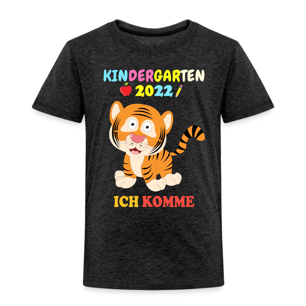 Kindergarten 2022 Shirt Ich komme in den Kindergarten Premium T-Shirt - Anthrazit