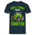 Bauer Landwirt Shirt Coole Jungs fahren Traktor Lustiges Traktor T-Shirt - Navy