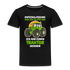 Traktor Shirt Bin zu spät hab einen Traktor gesehen Kinder Premium T-Shirt - Schwarz