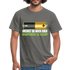 Elektro Auto Shirt Batterie Bremst Du noch oder Rekuperierst du schon T-Shirt - Graphit