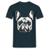 Hundeliebhaber Shirt Französische Bulldogge T-Shirt - Navy