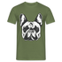 Hundeliebhaber Shirt Französische Bulldogge T-Shirt - Militärgrün