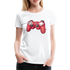 Gamer Shirt Controller Gaming Video Games Geschenk Frauen Premium T-Shirt - weiß