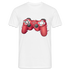 Gamer Shirt Controller Gaming Video Games Geschenk T-Shirt - weiß