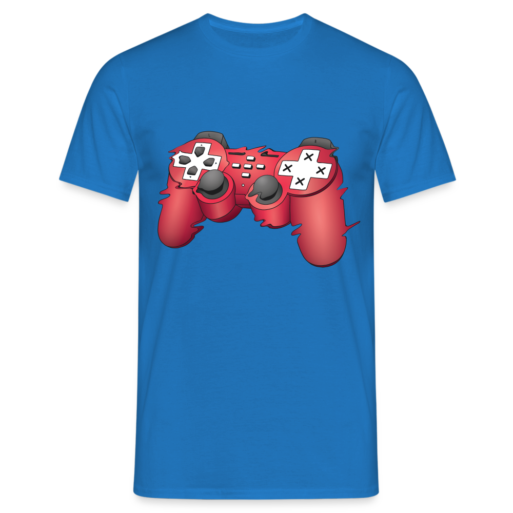 Gamer Shirt Controller Gaming Video Games Geschenk T-Shirt - Royalblau