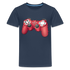 Gamer Shirt Controller Gaming Video Games Geschenk Teenager Premium T-Shirt - Navy
