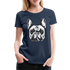 Hundeliebhaberin Shirt Französische Bulldogge Frauen Premium T-Shirt - Navy