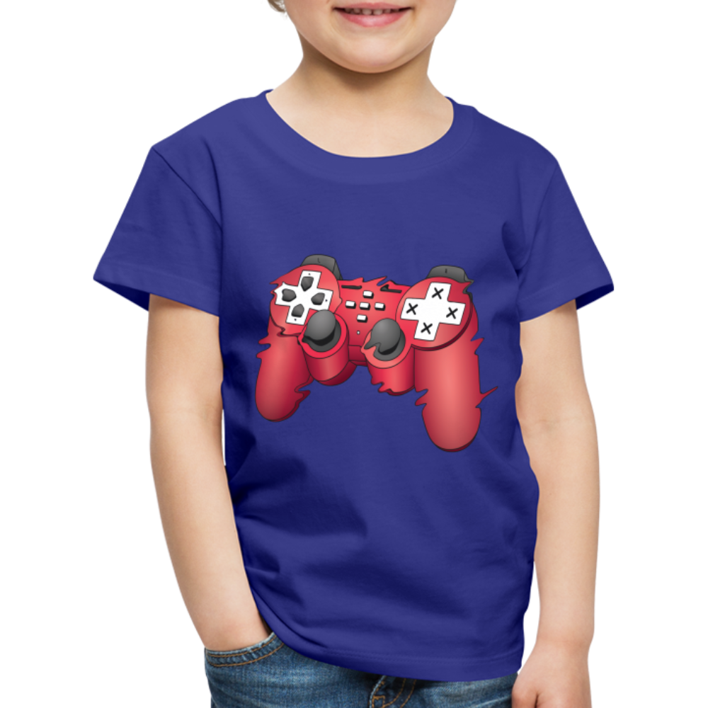Gamer Shirt Controller Gaming Video Games Geschenk Kinder Premium T-Shirt - Königsblau