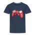 Gamer Shirt Controller Gaming Video Games Geschenk Kinder Premium T-Shirt - Navy