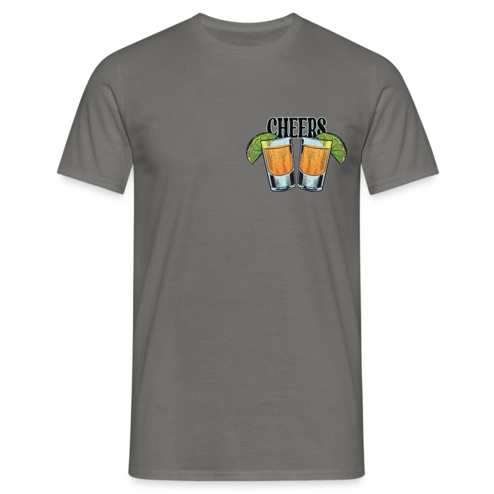 Sommer Shirt Cocktail Shot Cheers T-Shirt - Graphit