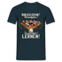 Billard Shirt Hinsetzen zugucken und lernen Lustiges Billard T-Shirt - Navy