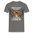 Billard Shirt Hinsetzen zugucken und lernen Lustiges Billard T-Shirt - Graphit