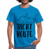 Katze Mittelfinger NICHT HEUTE Lustiges T-Shirt - Royalblau