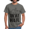 Katze Mittelfinger NICHT HEUTE Lustiges T-Shirt - Graphit