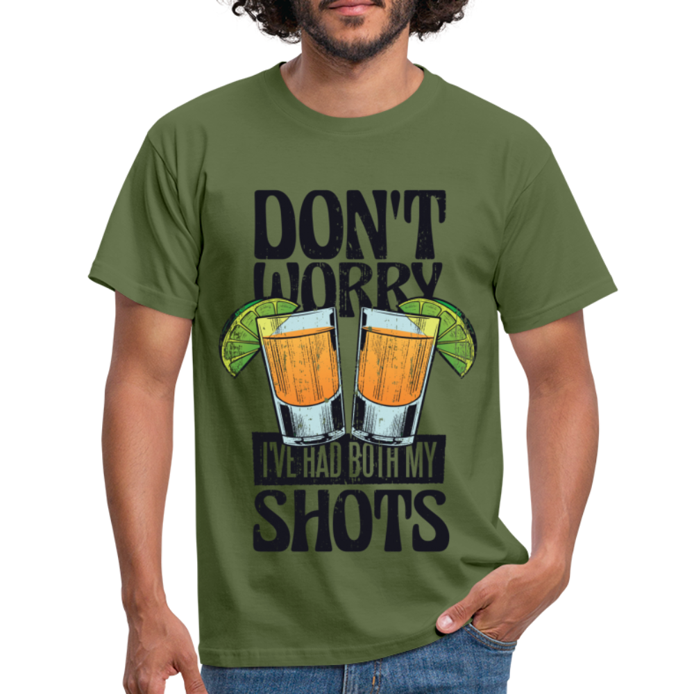 Sommer Shirt Cocktail Shot Cheers T-Shirt - Militärgrün