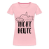 Katze Mittelfinger NICHT HEUTE Lustiges Frauen Premium T-Shirt - Hellrosa