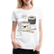 Sushi Liebhaber Naked Sushi Kawaii Lustiges Frauen Premium T-Shirt - weiß