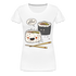 Sushi Liebhaber Naked Sushi Kawaii Lustiges Frauen Premium T-Shirt - weiß