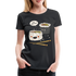 Sushi Liebhaber Naked Sushi Kawaii Lustiges Frauen Premium T-Shirt - Schwarz