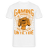 Gaming Shirt Gaming in progress Lustiges Gamer T-Shirt - weiß