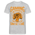 Gaming Shirt Gaming in progress Lustiges Gamer T-Shirt - Grau meliert
