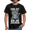 Gamer Katze keine Zeit bin am Zocken Lustiges T-Shirt - Schwarz