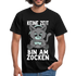 Gamer Katze keine Zeit bin am Zocken Lustiges T-Shirt - Schwarz