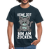 Gamer Katze keine Zeit bin am Zocken Lustiges T-Shirt - Navy