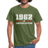 60. Geburtstag Geschenk T-Shirt Geboren 1962 Limited Edition - Militärgrün