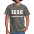 40. Geburtstag Geschenk T-Shirt Geboren 1982 Limited Edition - Graphit